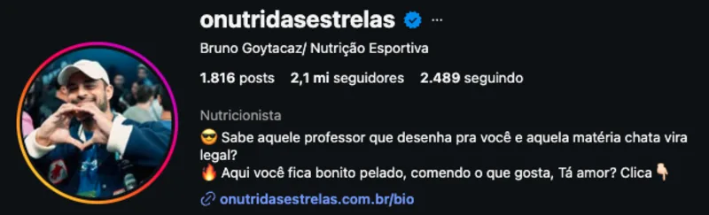 Perfil de Bruno Goytacaz