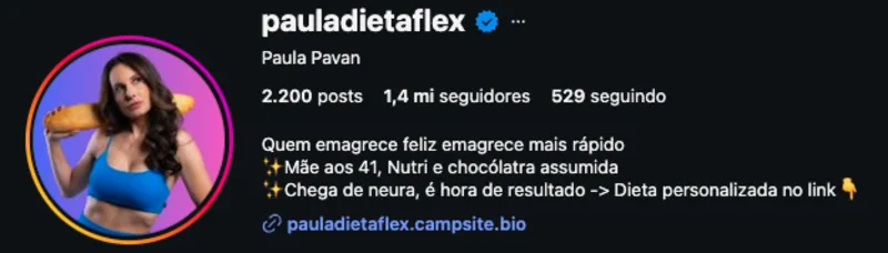 Perfil de Paula Dietaflex